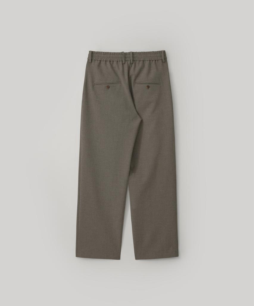 ANOTHER OFFICE Habana Banded Slacks (Khaki Brown)