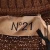 N°21 Short sleeve knit one piece 38 Brown Women Used