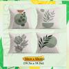Abstract Leaves And Geometric Cushion Covers Pillowcase Home Decor Bedroom Sofa Cushion Cover Living Room Car Home Decor