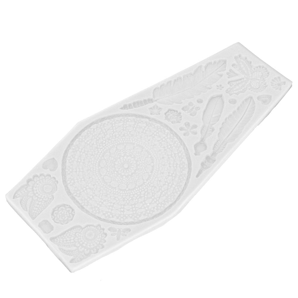 Texture Silicone Mold Cake Fondant   Chocolate Mould Decorating Baking Tool