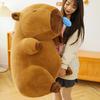 20/30Cm Cartoon Snot Capybara Plush Toy Kawaii Simulation Animal Cute Plush Soft Stuffed Doll Throw Pillow Large Size Birthday