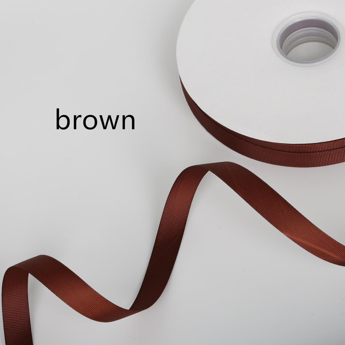 

Корсажная лента для декора и заворачивания подарков на Рождество 10MM коричневый