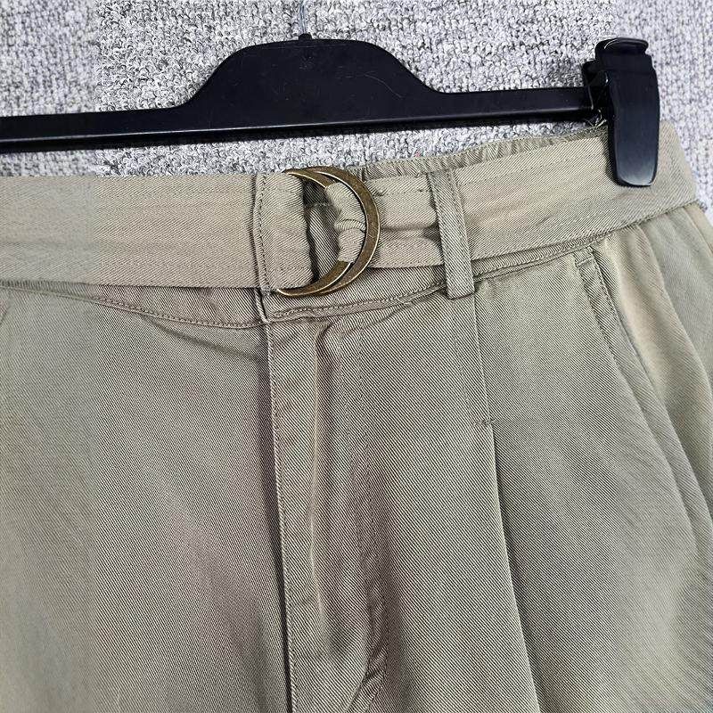 Exported To the United States, Original Tencel Lyocell Woven Comfortable Spring and Autumn Women's Wide-Leg Straight Nine-Point Casual Pants