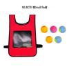 Kid's Sticky Ball Vest Set: Outdoor Parent-Child Dodgeball Game Toy