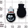 24 Styles Halloween Resin Pumpkin & Ghost Pendant Charms for DIY Jewelry