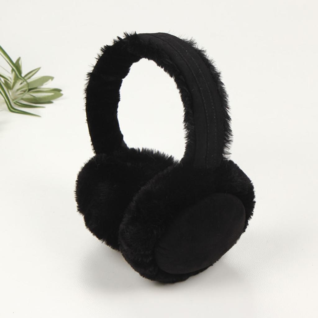 Windproof Plush Earmuffs Eye-Catching Multiple Color Ear Warmer for Adult Men Keep Ear Warm Cold Weather Supplies