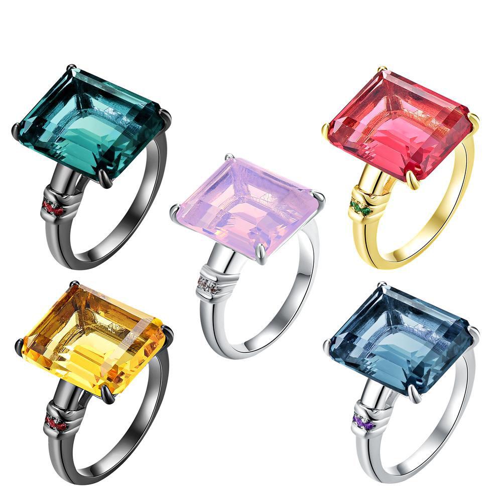 

YLKBTY Женские обручальные кольца-пасьянсы