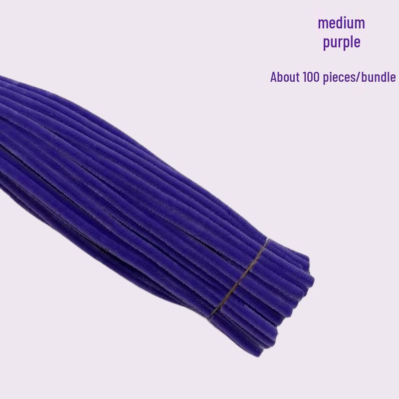 Legături Răsucite Culoare Macaron 8mm Tije de Chenil pentru Jucării DIY