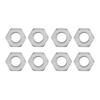 For Bobcat Wheel Bolt Nut Kit 8PCS Replacement Part for Models 643 S76 S770 S570 S130 632 with Part Numbers 6709170 6564669