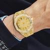 Missfox Watch Gypsy Star Diamond Set Men'S Quartz Watch Fashion Full Diamond Watch