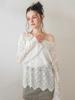KOOLKITTEN Crochet Lace Sleeveless Knit Top 2 Colors