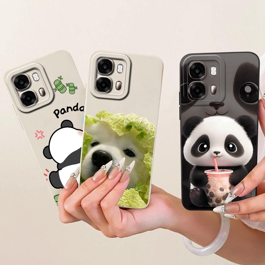 For Oppo A6s 4G Case CPH2815 Cute Dog Panda Cartoon Cover Soft Silicone Phone Case For Oppo A6s 5G CPH2789 A 6s OppoA6s 4G Shell