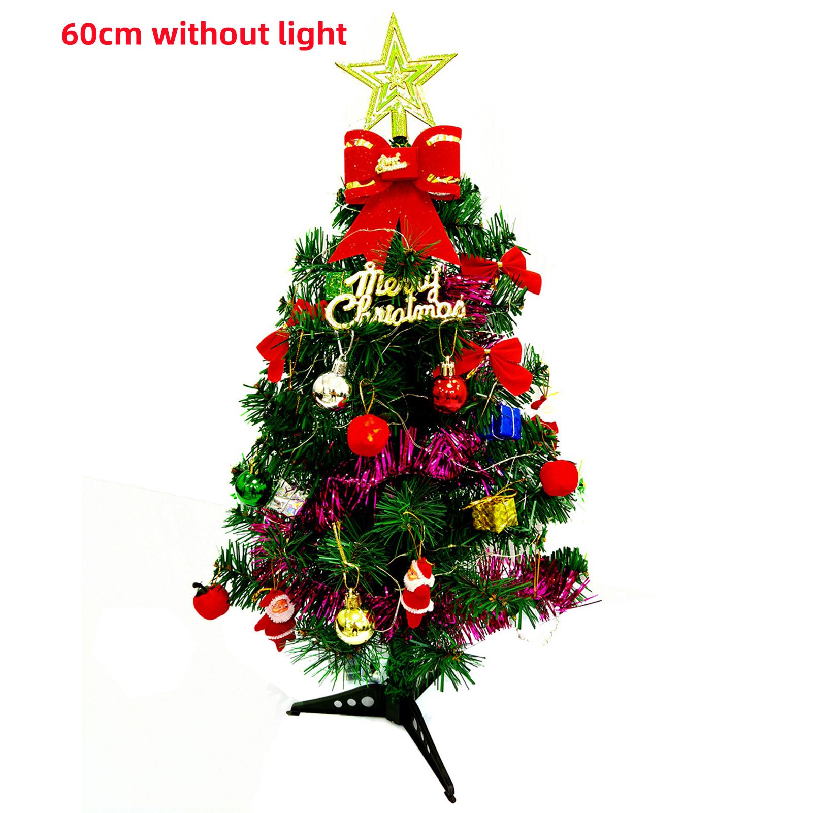 

Мини Рождественская елка Настольная Искусственная Пластиковая Рождественская елка с Подвесками Сборка своими руками Рождественская елка Сувенир для вечеринки Декор 30/45/60см as shown
