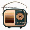 Retro Mini Portable Bluetooth Speaker with Card Slot - Wireless and High-Value Gift