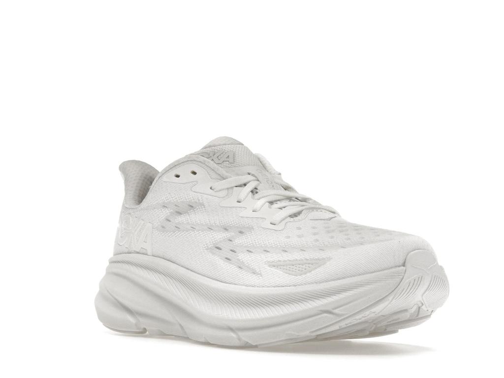 Hoka One One Clifton 9 Low Triple White - 1127895-WWH