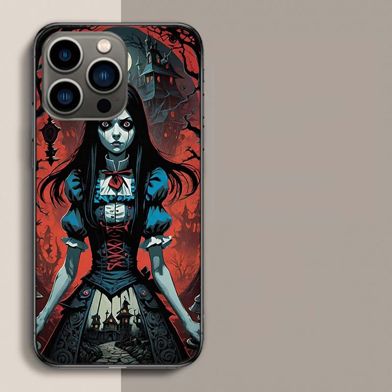 

Game A-Alice Madness Returns Phone Case For Iphone 17 Air 15 Pro 14 Plus 16 Pro Max 17E 16E 12 13 Mini 11 Cover Cute Fundas iPhone 16 Pro Max