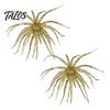 Bionic Fishing Lure 2Pcs Sea Urchin Lure, 11cm/10g Floating Topwater Artificial Professional Gear Bait, Fuzzy Soft for Freshwater Saltwater