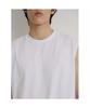 Binpolmen [Essential] Sleeveless T-Shirt White