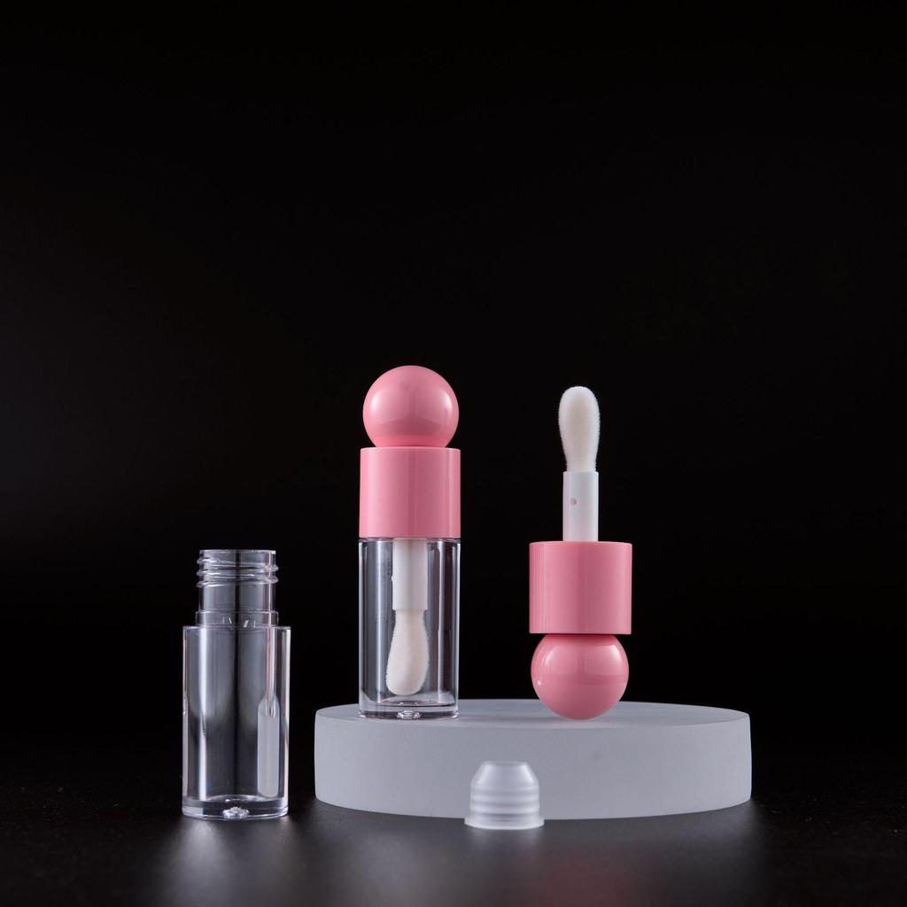 Large Brush Lip Gloss & Eyeliner Tube - Thick, Empty Container for Cross-Border Bestsellers