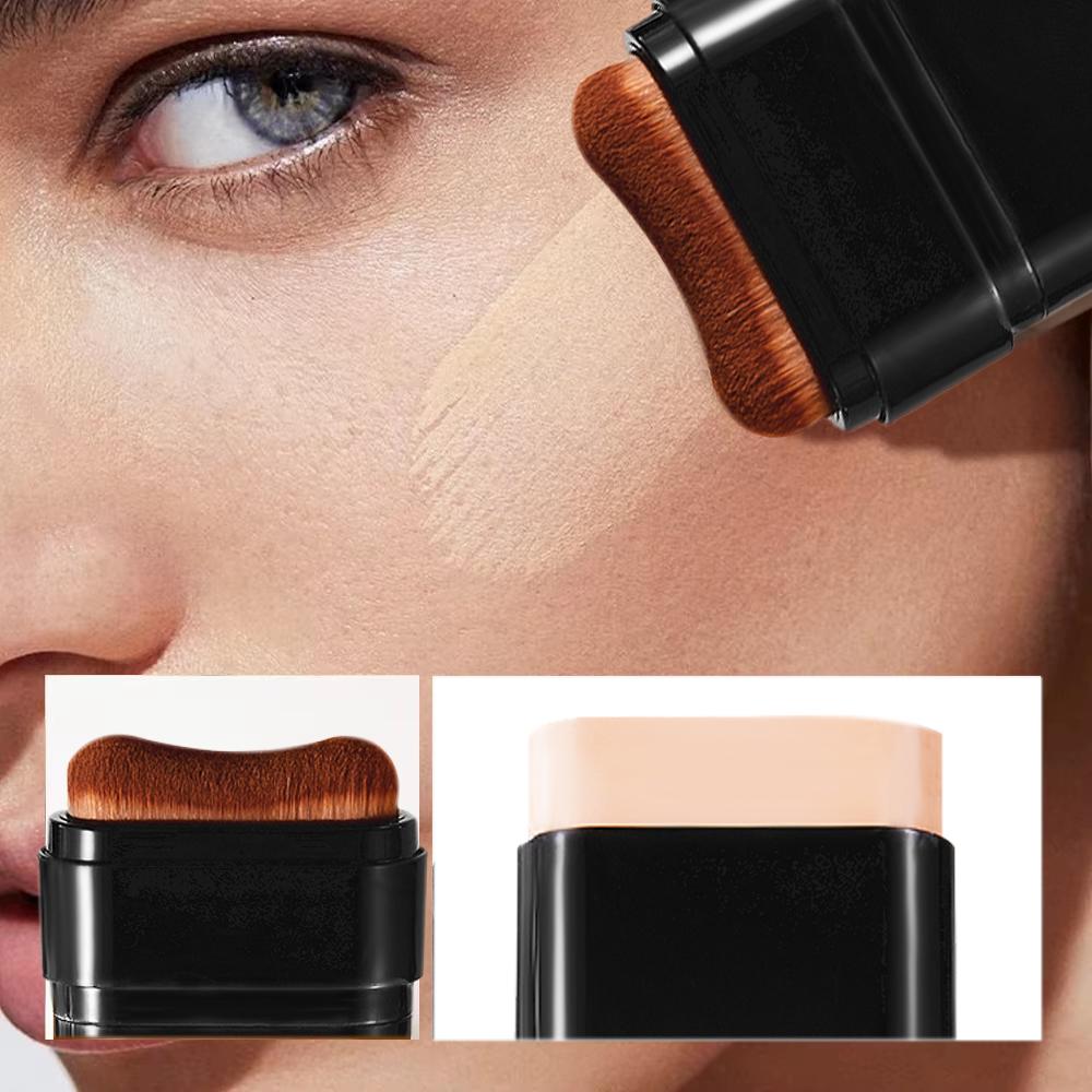 Fully Covered Eraser Foundation Stick, Velvet Moist Light Concealer Tekutý make-up Dlouhotrvající bezchybný make-up Kosmetika pro krásu obličeje
