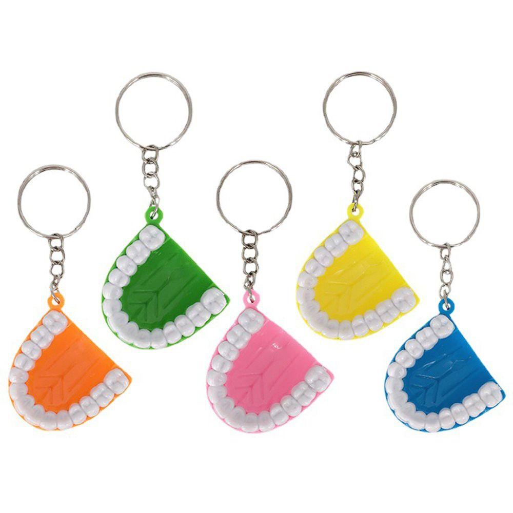 

И аксессуары для интерьера медсестры Ремешок для ключей Брелоки для зубных протезов Подвески для сумок Имитация зубного брелка