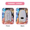 Soft Tpu Car Key Cover Remote Case For Hyundai Santa Fe Sport Ix45 Equus Centennial Genesis G80 Grandeur Azera 2013- Shell