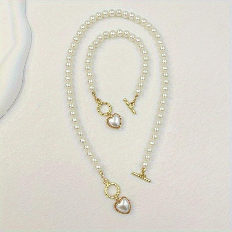 2-piece Women's Necklace Necklace Bracelet Set Starfish Necklace Bracelet Summer Necklace and Silver Necklace Beach Jewelry Gift