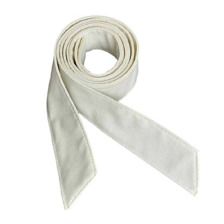 Ceinture Décorative à la Taille Ceinture Décontractée Unie en PU Manteau Doudoune Unie