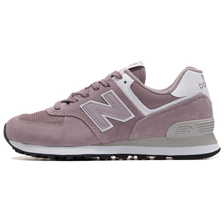 New Balance Nb 574 Comfortable Sports Mesh Suede Low Top Marathon Running Shoes Unisex sneaker Light-Pink ML574ESO