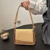 Black White Contemporary Khaki And Pink Small Square Shoulder Bag For Daily Fashion