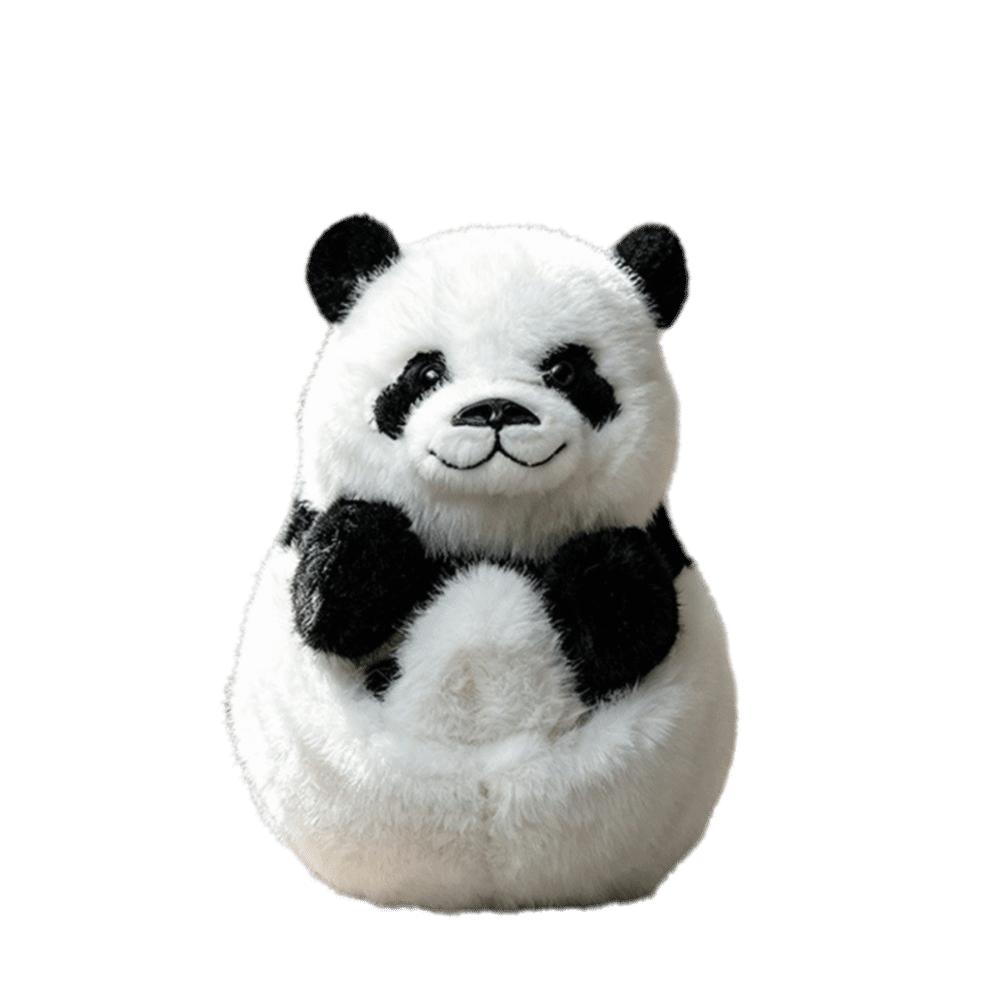 Hedgehog Zodiac Goat Plush Toy Chubby Animal Stuffed Toy Funny Flip-over Sheep Keychain Xmas Gifts