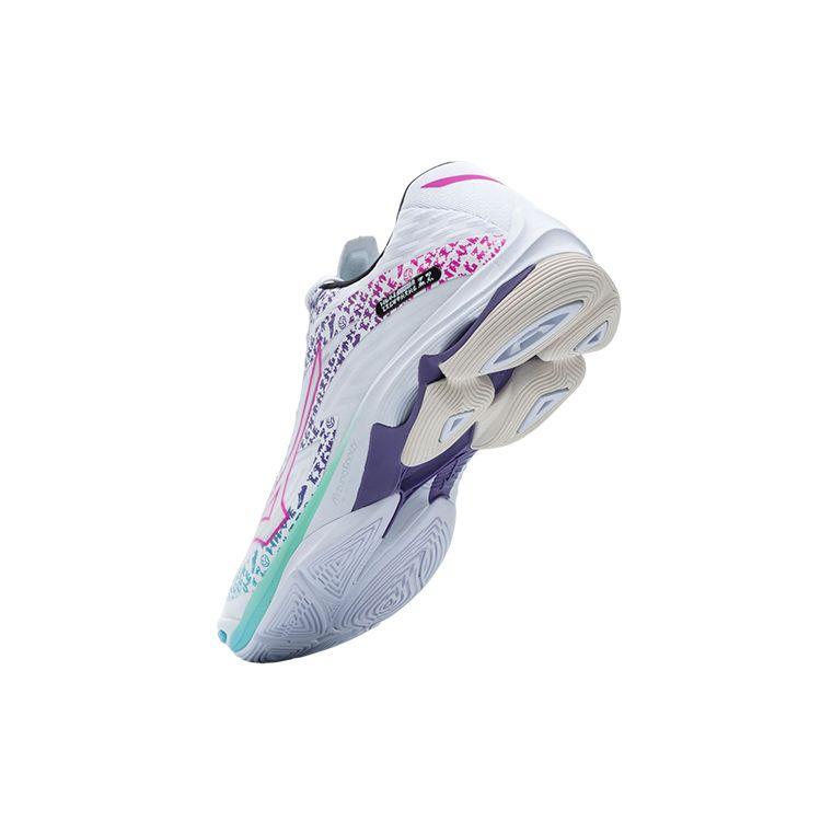 Mizuno Wave Lightning Z7 Non-Slip Durable Low-Top Volleyball Shoes Unisex Sneaker White Purple V1GA220053