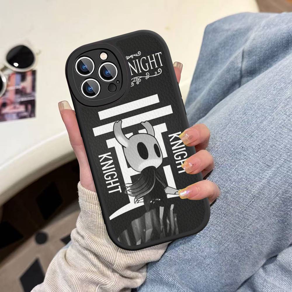 Hollow Knights Cartoon Phone Case Hard Leather For IPhone 14 13 16 Mini 15 14 11 12 Pro Max Plus Fundas