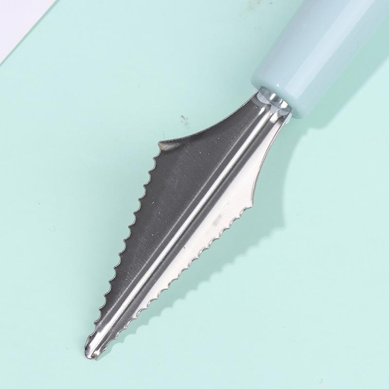 2 In1 Stainless Steel Carving Knife Fruit Ice Cream Baller Scoop Stacks Spoon