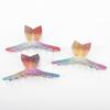 Yousheng Hair Claw Glitter Fishtail Shape Back Head Hair Clip Anti-slip Teeth Strong Grip Shower Hair Clamp Versatile Use Hair Accessory