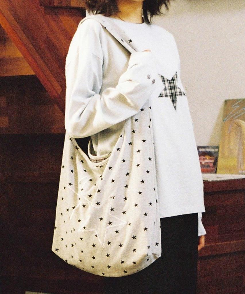 Cavish Twin Star Reversible Cross Bag Gray(Cv2Gsfab41A)