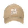 Alice In Chains Rooster Dirt Layne Staley Rock Denim Cap Casual Baseball Caps Adjustable Hat Summer Unisex Baseball Hats