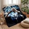 Erling Haaland Theme Blanket Soft Flannel Blanket Plush Throw Blanket Cozy Sofa Bed Blanket for Home Decor