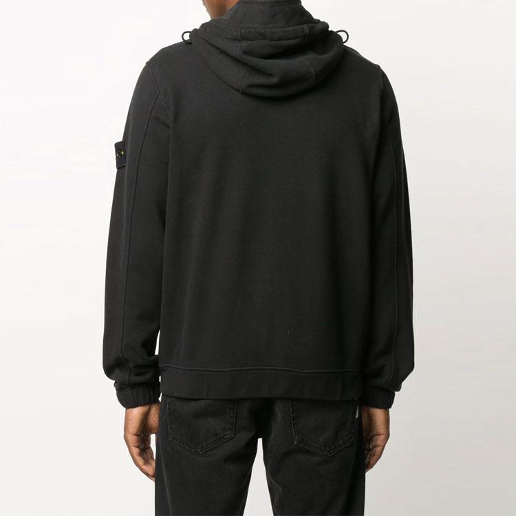 STONE ISLAND Bluză de trening Bărbați Negru 731561420-C0029