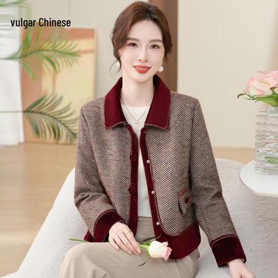 Krátka bunda Ronghua pre ženy stredného veku