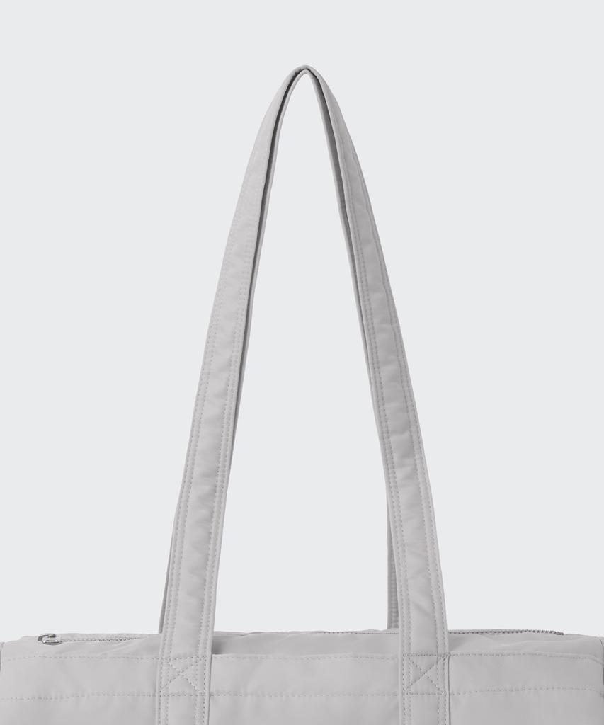 Musinsa Standard Woman Women'S Nylon Cylinder Bag [Light Grey]