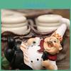 European Style Resin Chef Figurine Decorative Ornament For Kitchen Tabletop Gift