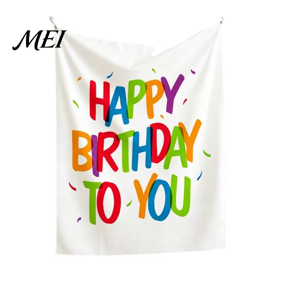 Integrated Hanging Cloth Baby Birthday Backdrop, Greenery Forest Banner for Boy Girl, Banquet Decoration 100 Day Celebration Party Decorations, Photo