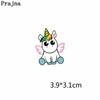 Cartoon Cat/Unicorn Patch Iron On Transfer For Clothing Cute Animal Thermal Transfer For Clothes Thermo Sticker On Clothes Decor