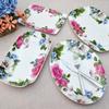 12 Inch, Fine Bone China Dinner  Plate Tray, Ceramic Oval Fish Dishes, Decorative Buffet Dishes Serving, Big Cake Tray