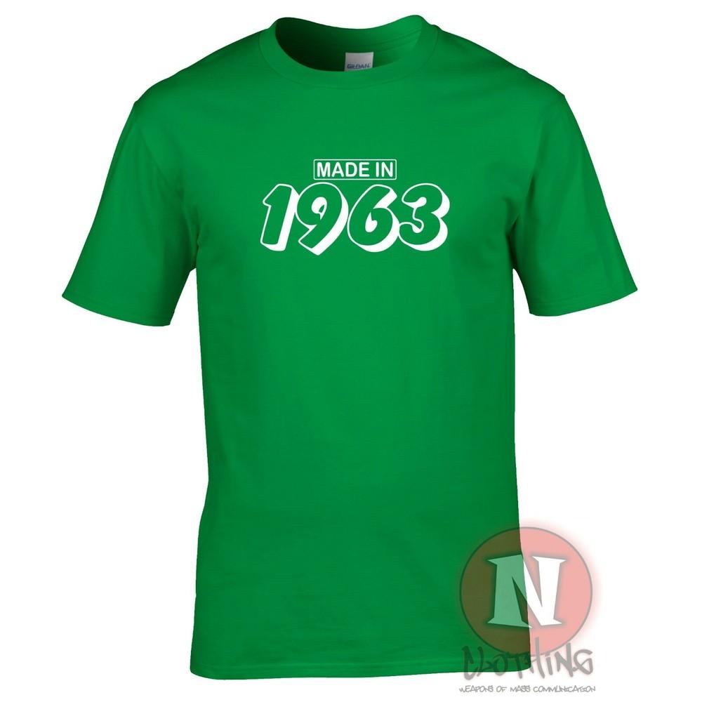 Made In 1963 TShirt Birthday Celebration Present Gift Funny Party Teeshirt