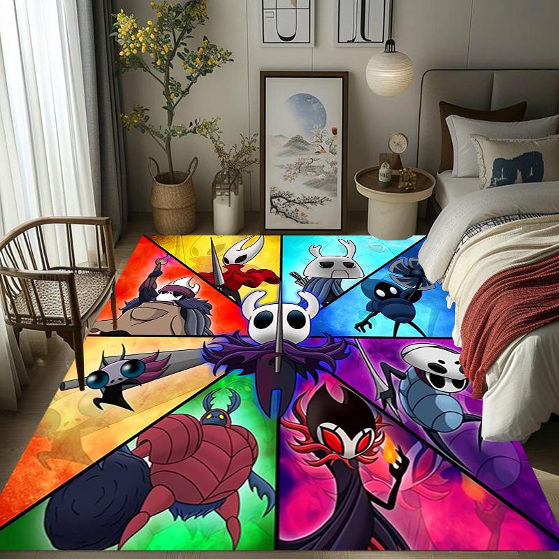 Light Darkness Clash Carpet Floor Mats Living Room and Bedroom Mats Art Bathroom Mat Office Chair Cushion