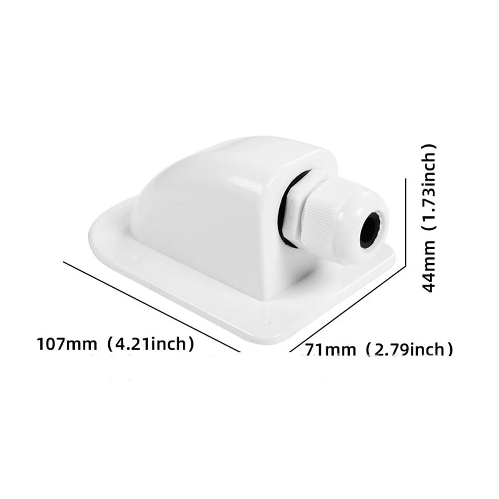 Solar Junction Box Dual Cable Entry Gland for Solar Project on Car RV Caravan Boat Cabin Roof Vehicle Yacht Camper Accessories