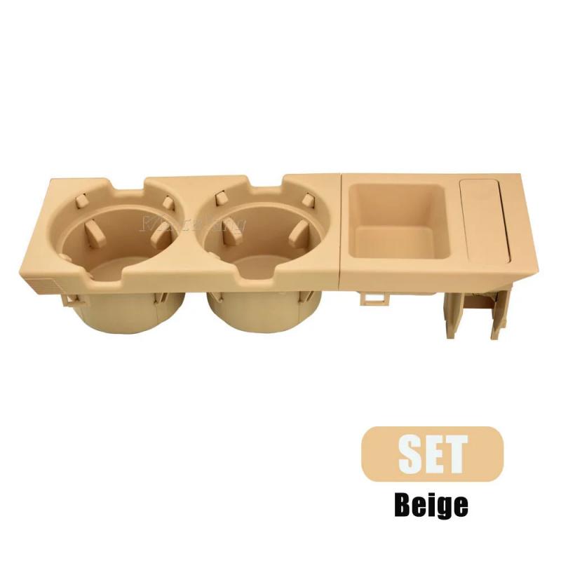 Car Center Console Water Cup Holder Beverage Bottle Holder Coin Tray For Bmw 3 Series E46 323i 318I 320I 98-06 51168217953