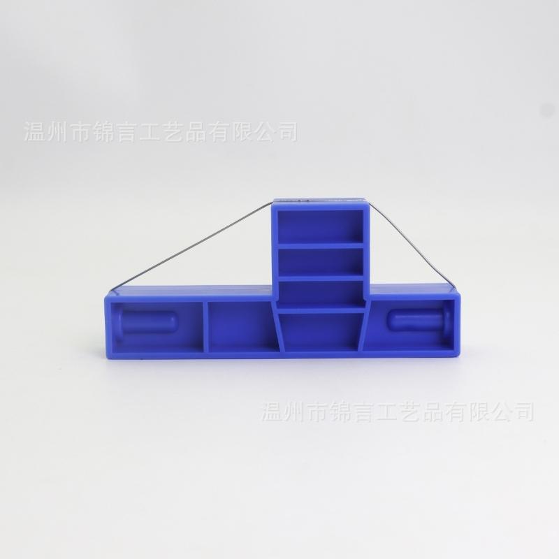 Úhlový řezací nástroj na hlínu Malý úhlový nástroj na úpravu hlíny pro keramiku Plastový keramický drát Malý ocelový drát Úhlový řezač